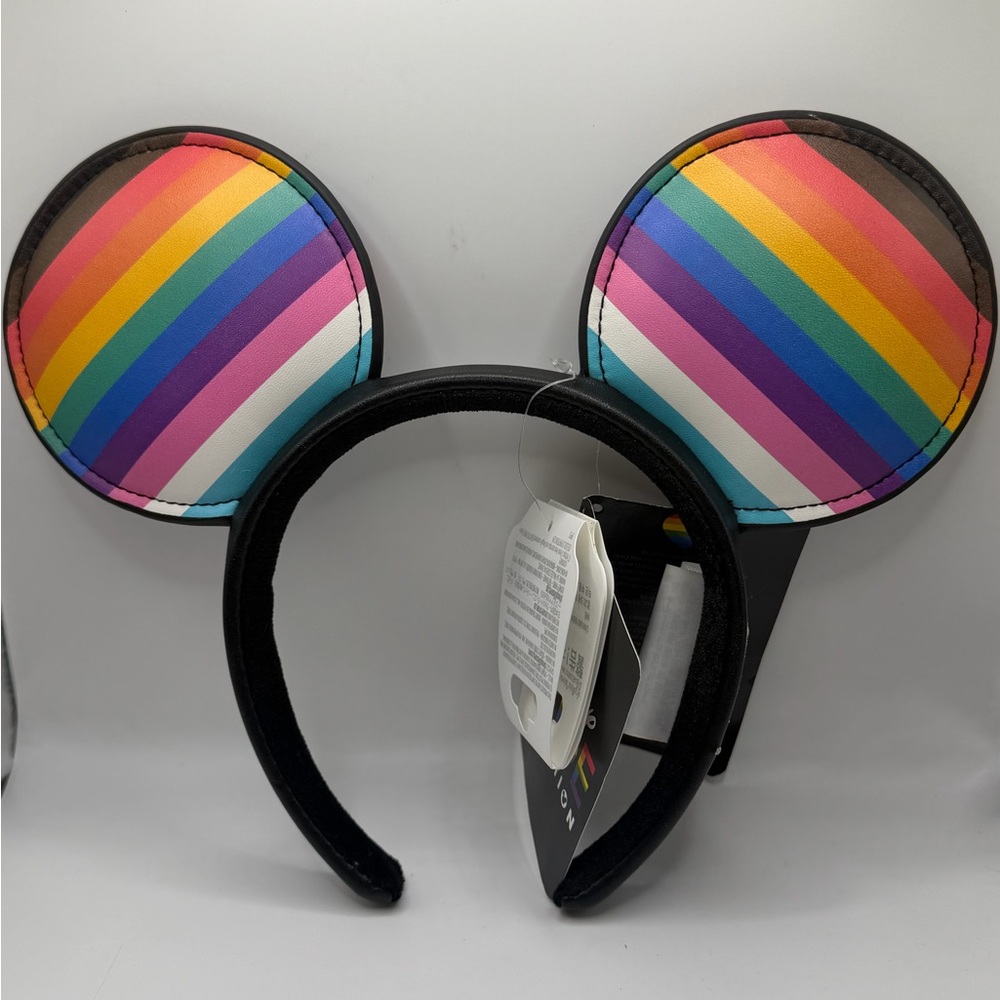 Disney Pride Black and Rainbow Headband